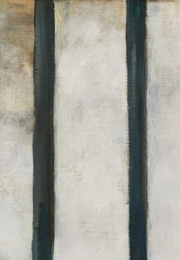Stoom achter de spijlen in De spoorweg van Édouard Manet