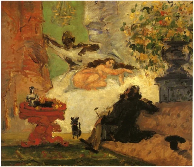 A Modern Olympia van Paul Cézanne