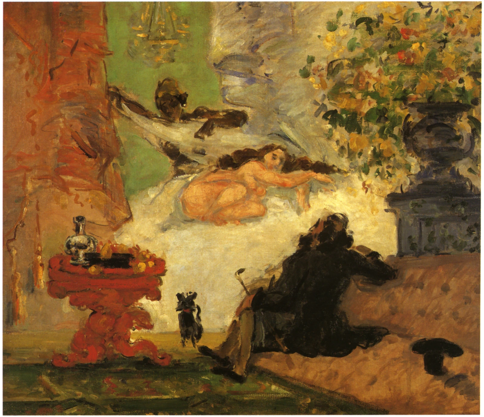 A Modern Olympia van Paul Cézanne