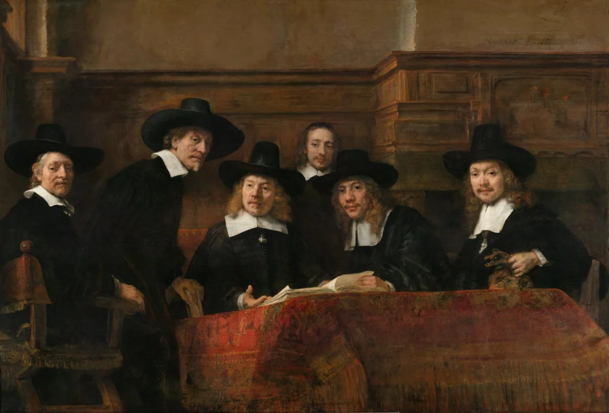 De Staalmeesters van Rembrandt van Rijn