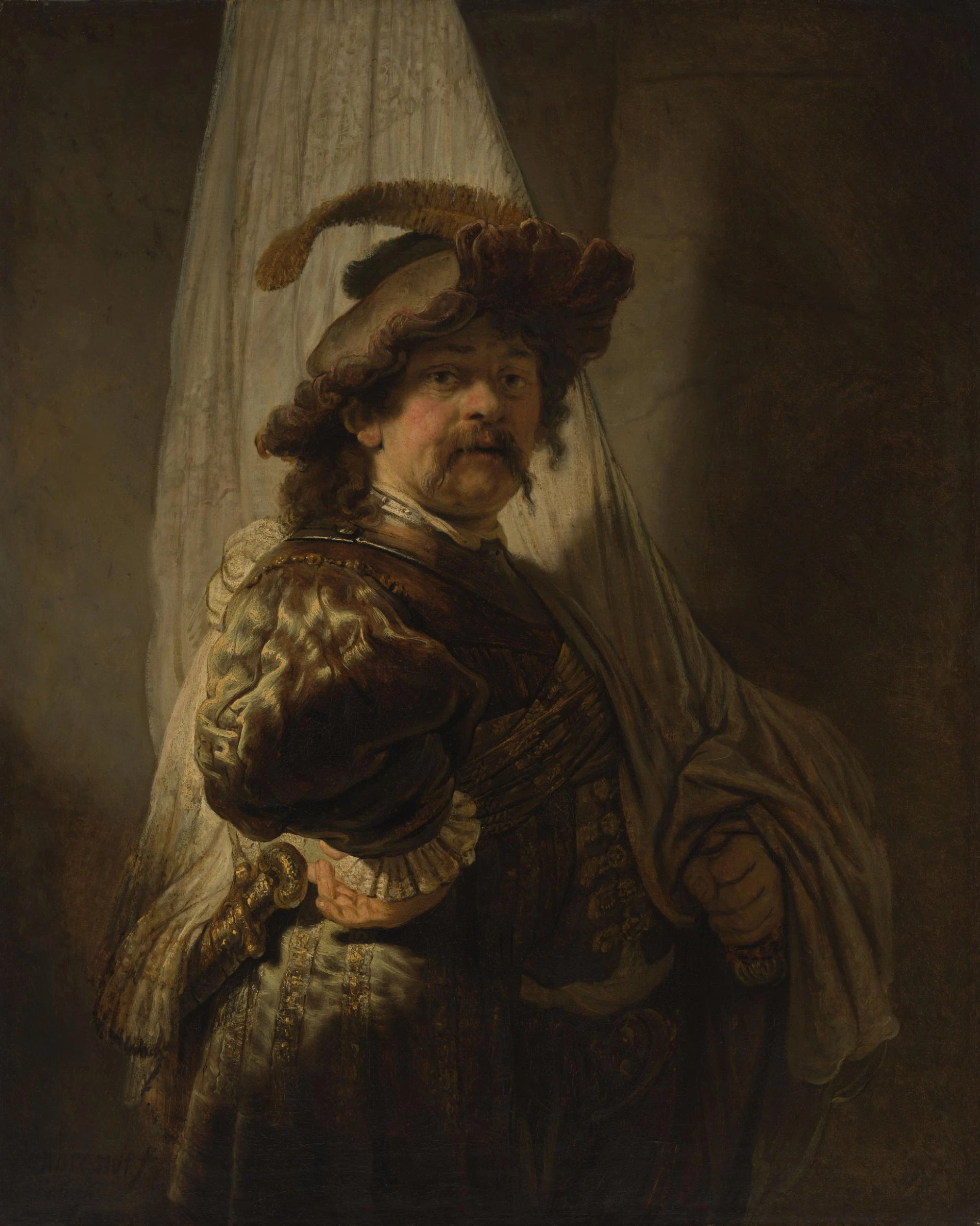 De vaandeldrager van Rembrandt van Rijn