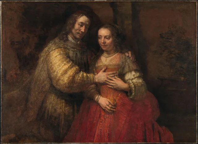 Het Joodse bruidje van Rembrandt van Rijn