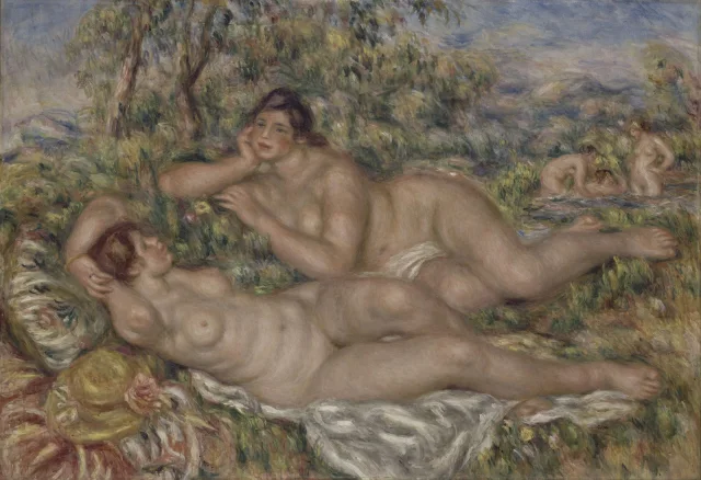 Bathers van Pierre-Auguste Renoir
