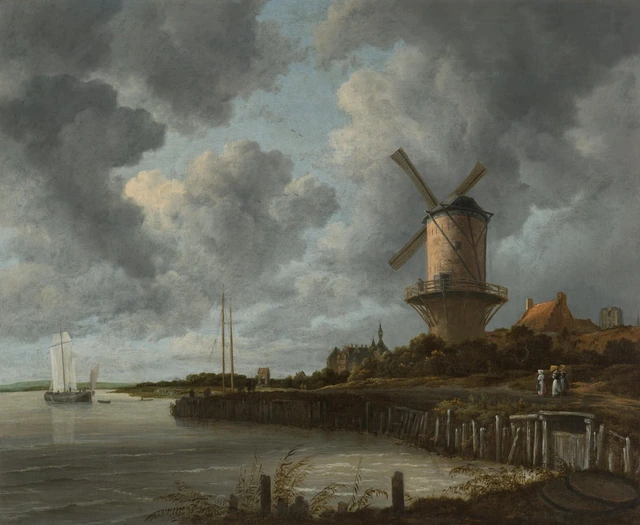 Catalogusafbeelding van De molen bij Wijk bij Duurstede