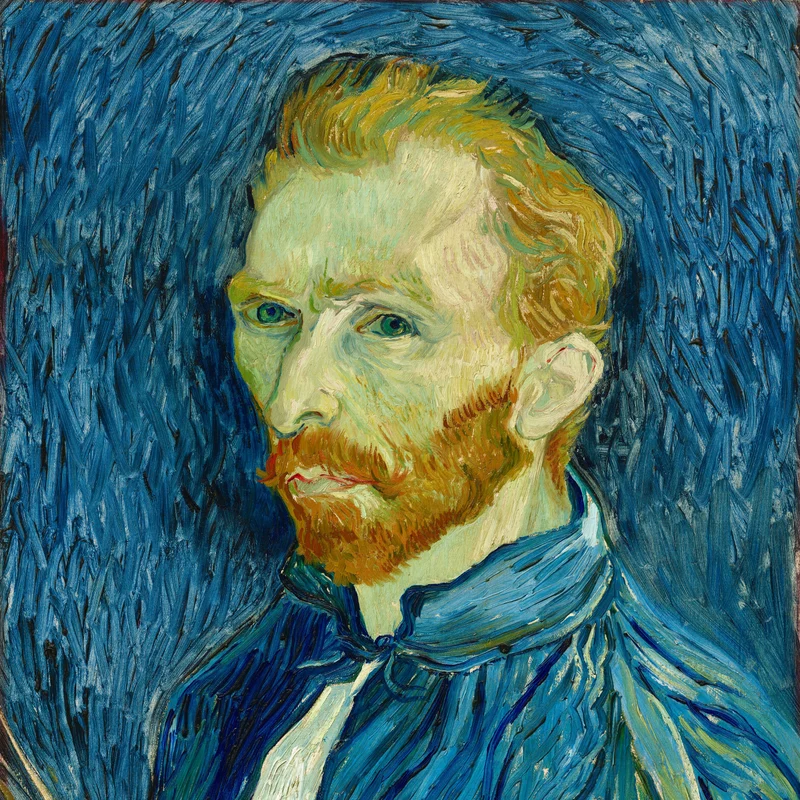 Zelfportret van Vincent van Gogh uit 1889