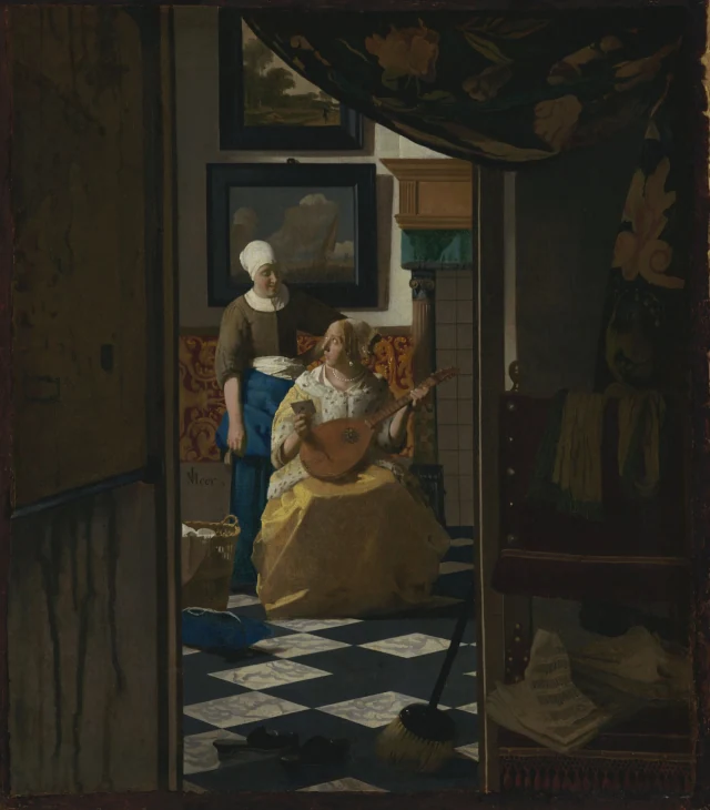 De liefdesbrief van Johannes Vermeer