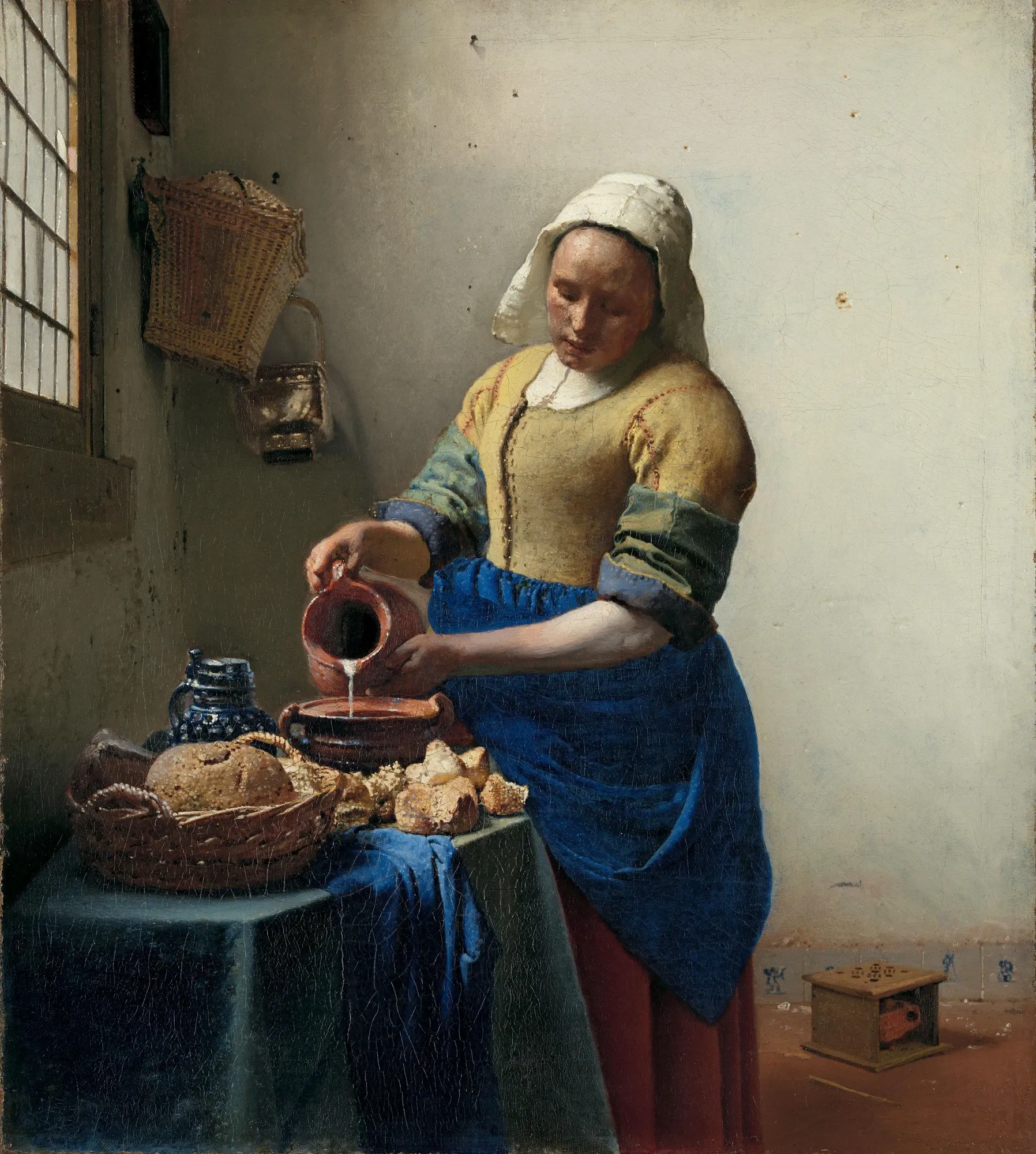 Het Melkmeisje van Johannes Vermeer